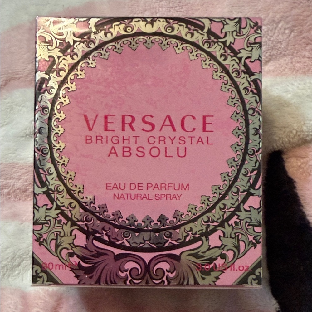 Versace Bright Crystal Absolu Eau de Parfum - Pink & Gold Accents